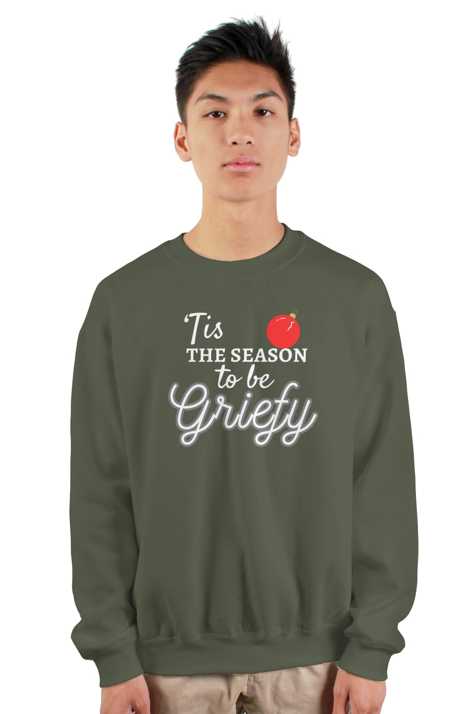 'Tis the Season to be Griefy crewneck sweatshirt